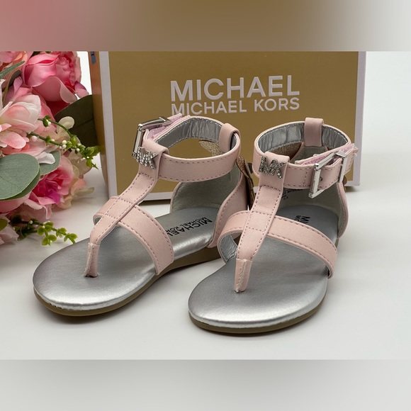 Michael Kors Girl’s Tilly Butterfly Sandals - Picture 1 of 16